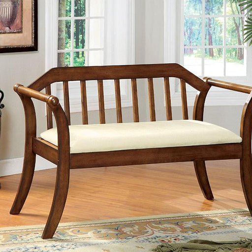 Derby Dark Oak/Beige Bench image