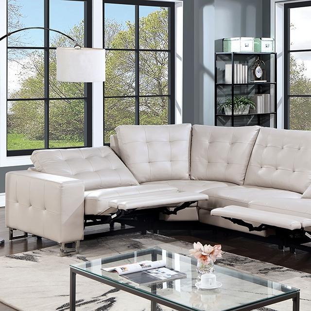 ABBERTON Power Sectional, Beige image