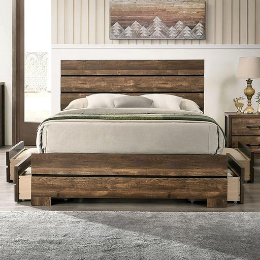 DUCKWORTH Queen Bed, Light Walnut image