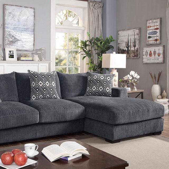 KAYLEE L-Shaped Sectional, Right Chaise