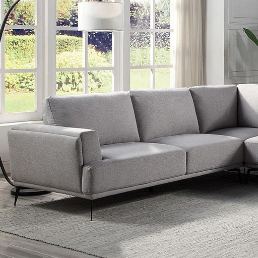 LAUFEN J-shaped Sectional, Gray image