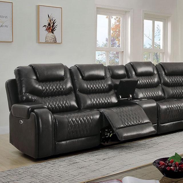 MARIAH Power Sectional + Power Recliner