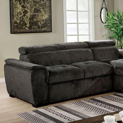 PATTY Sectional, Dark Gray image