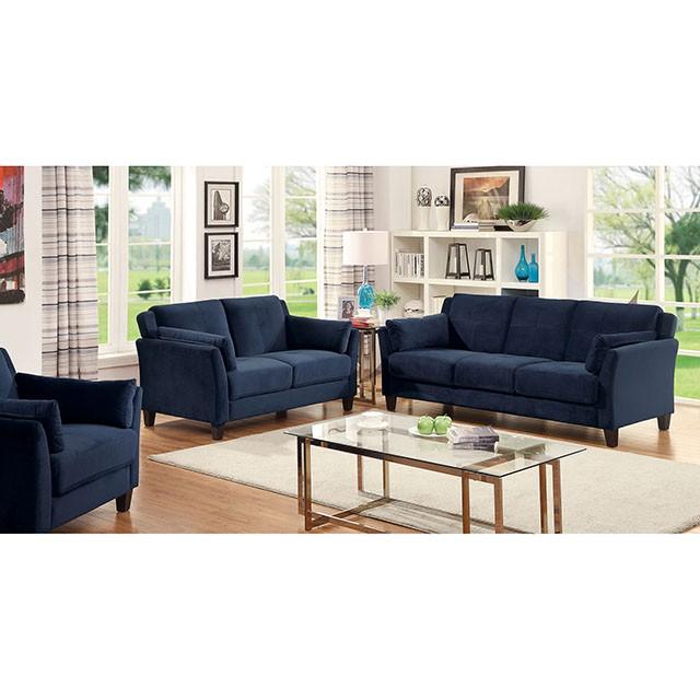 YSABEL Navy Love Seat, Navy (K/D) image