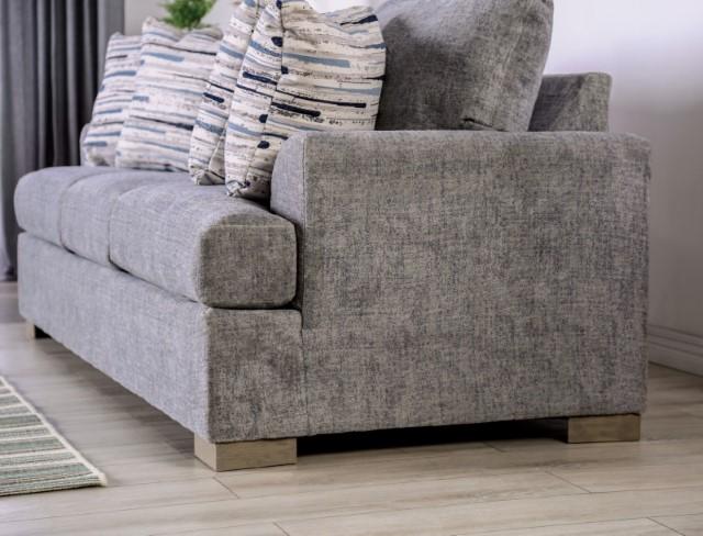 LEYTONSTONE Loveseat, Gray