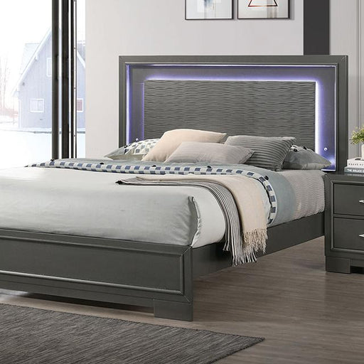 ALISON Full Bed, Dark Walnut image