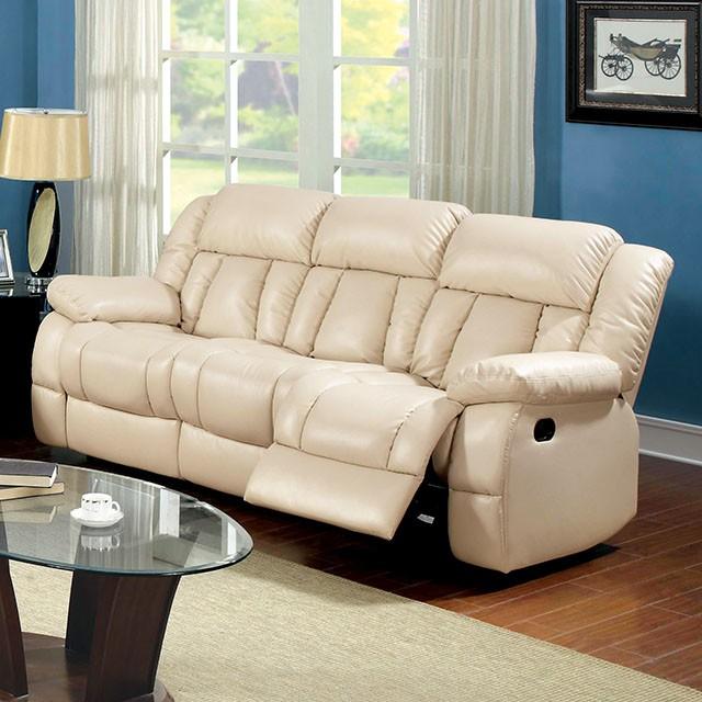 Barbado Ivory Sofa w/ 2 Recliners image