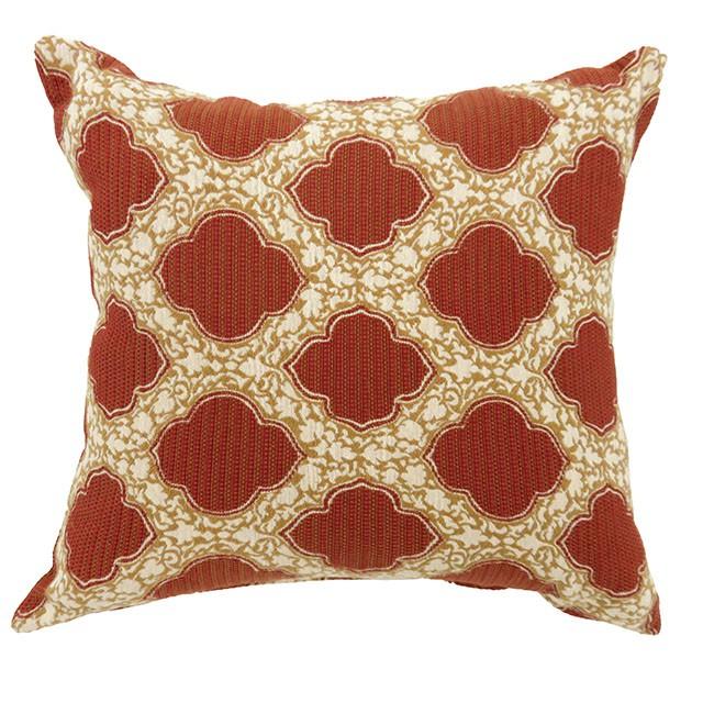 ROXY 22" X 22" Pillow, Red (2/CTN)