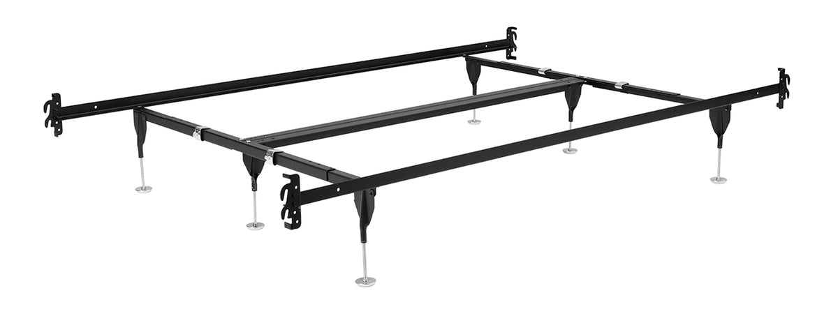 Queen / King Hook On Headboard & Footboard with 6 Threaded Glides with Clamp