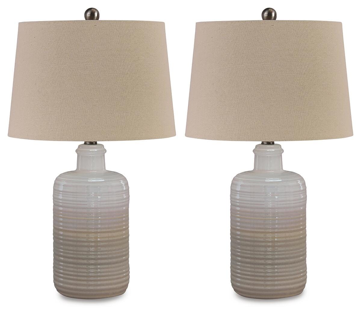 Marnina Ceramic Table Lamp (2/CN)