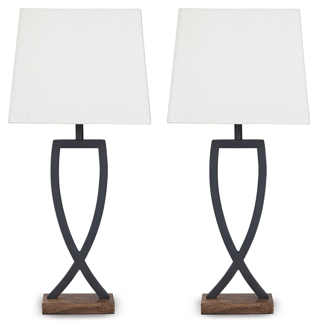 Makara Metal Table Lamp (2/CN)