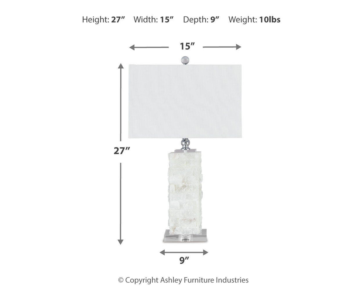 Malise Alabaster Table Lamp (1/CN)