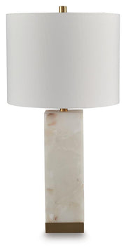 Linderfield Alabaster Table Lamp (1/CN)