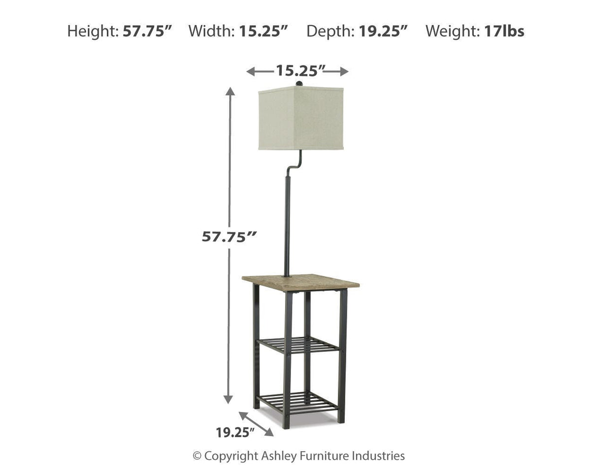 Shianne Metal Tray Lamp (1/CN)