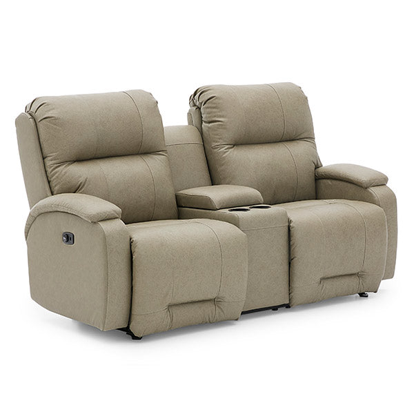 Maverly Rocker Console Loveseat