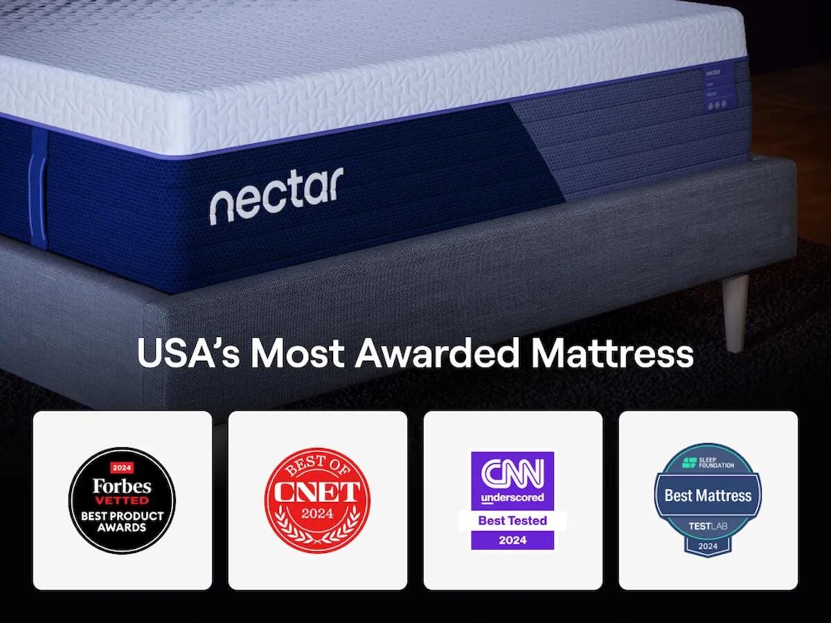 Nectar Luxe Hybrid Queen Mattress