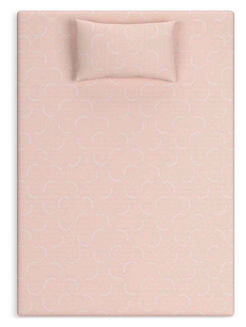 iKidz Coral Twin Mattress and Pillow 2/CN