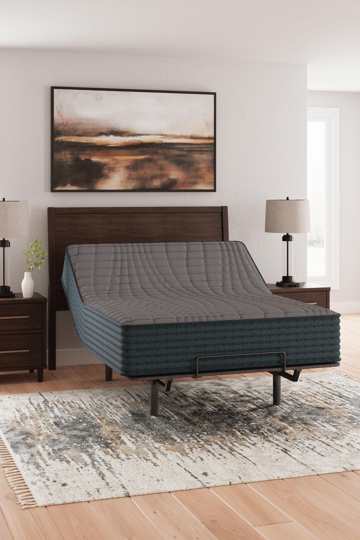Gray 1200 Hybrid Mattress - Queen