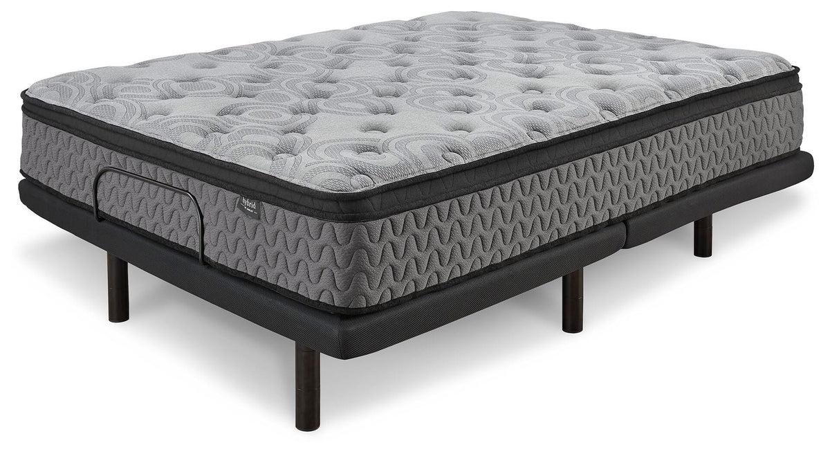 Trinell Twin Bookcase Bed with Mattress