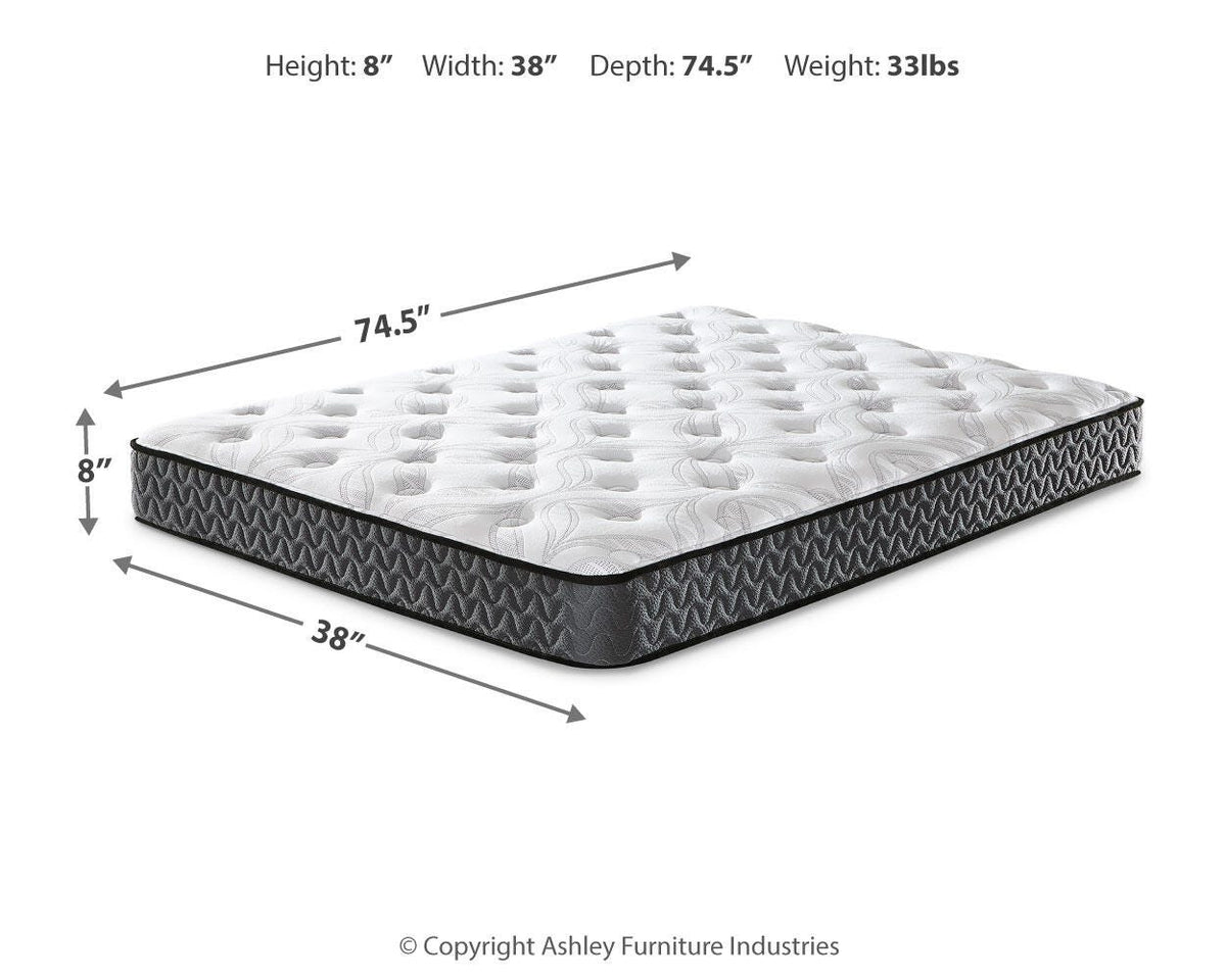 8 Inch Bonnell Hybrid Twin Mattress