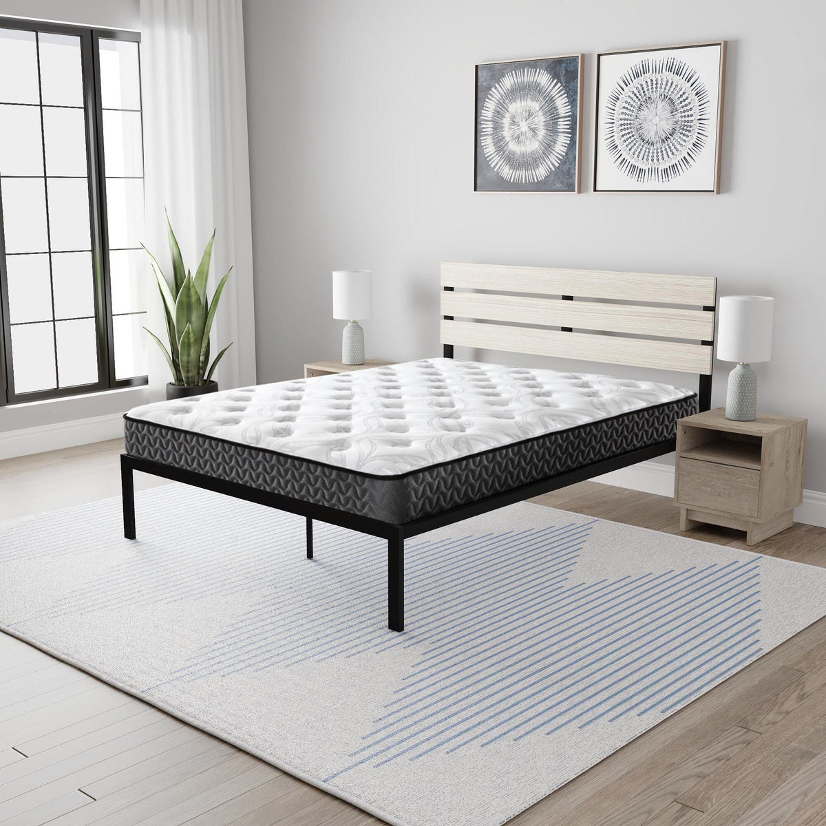 8 Inch Bonnell Hybrid Twin Mattress