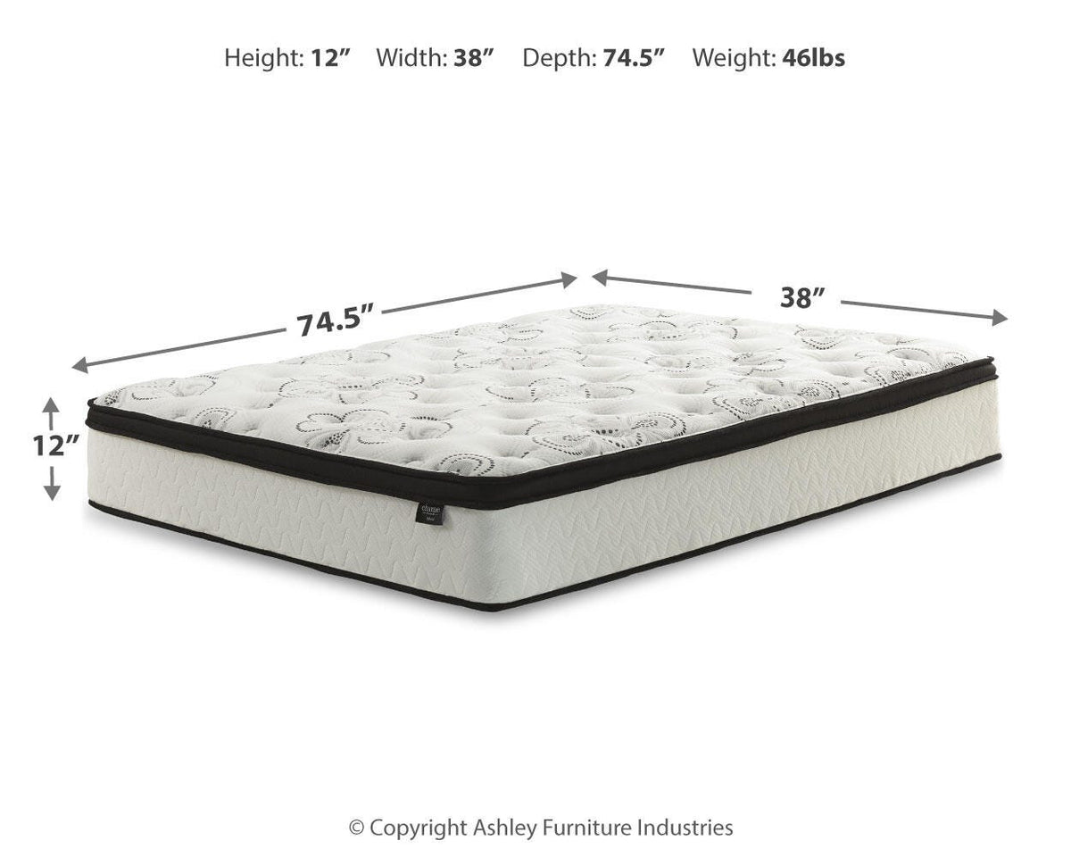 Chime 12 Inch Hybrid Twin Mattress