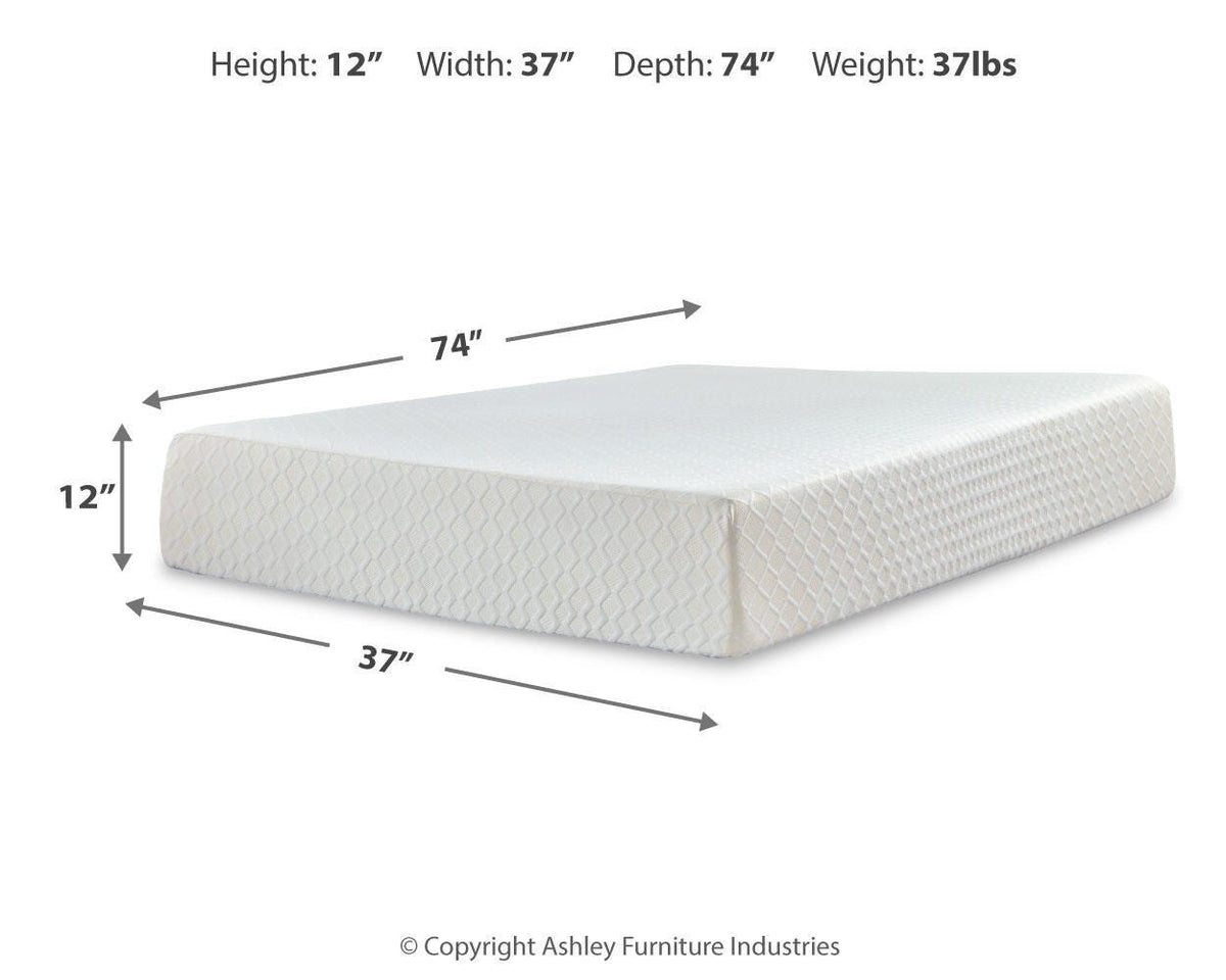 Chime 12 Inch Memory Foam Queen Mattress