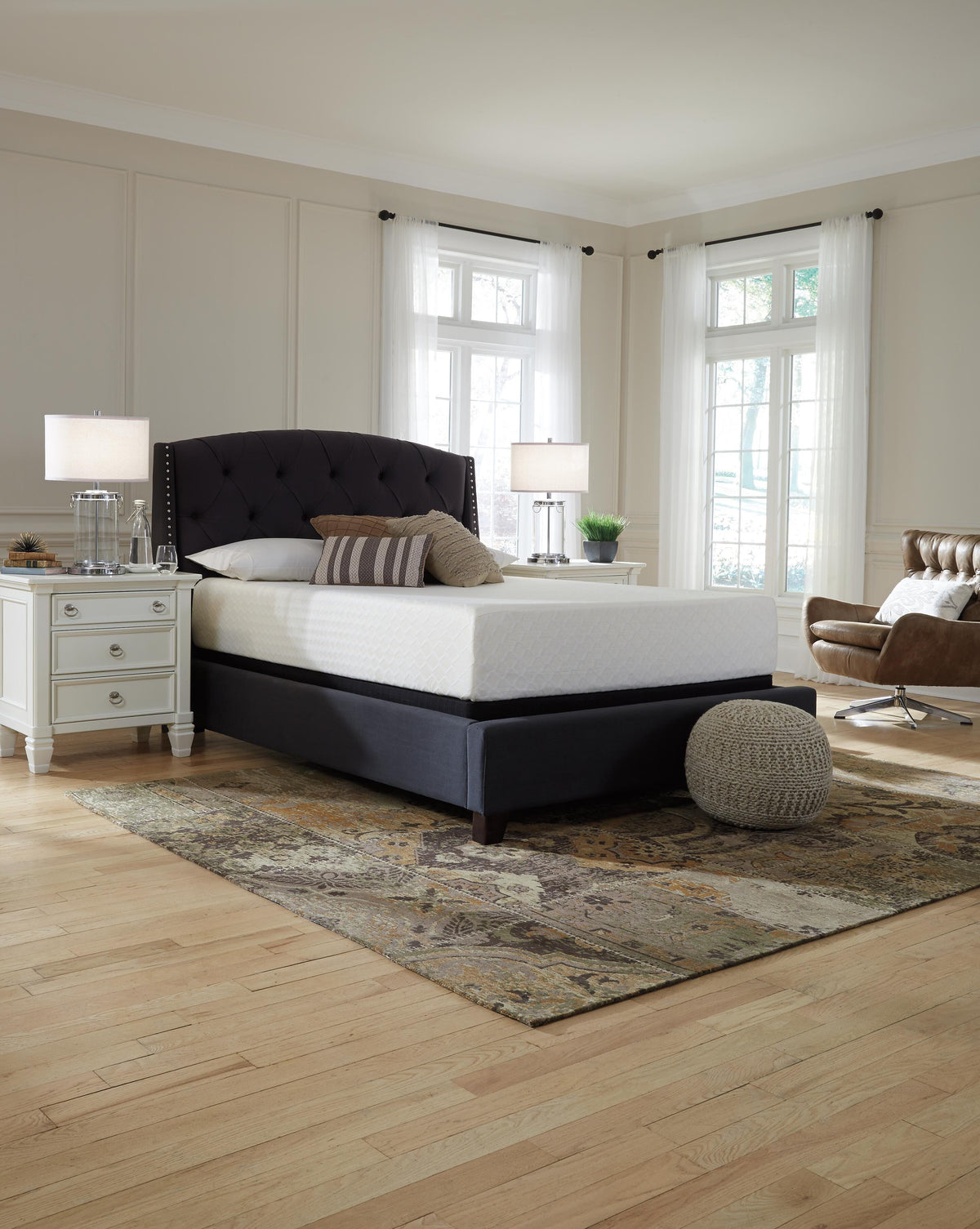 Chime 12 Inch Memory Foam Mattress - California King