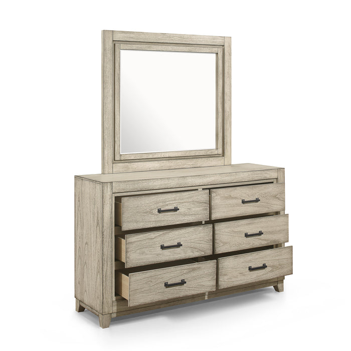 ASHLAND DRESSER-RUSTIC WHITE