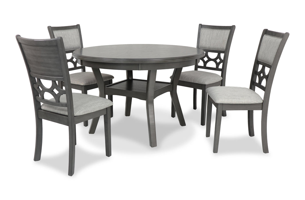 MITCHELL 5 PC DINING SET-GRAY image