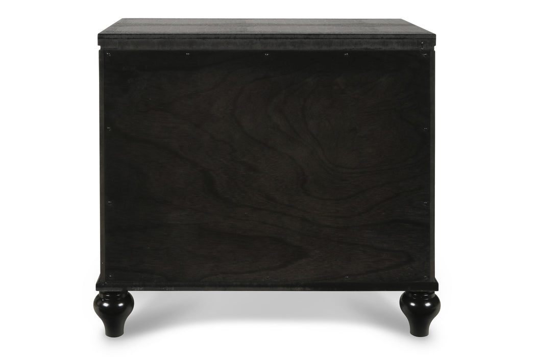 VALENTINO NIGHTSTAND-BLACK