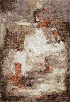 Rug Brown/Red Olympia 5' X 8'