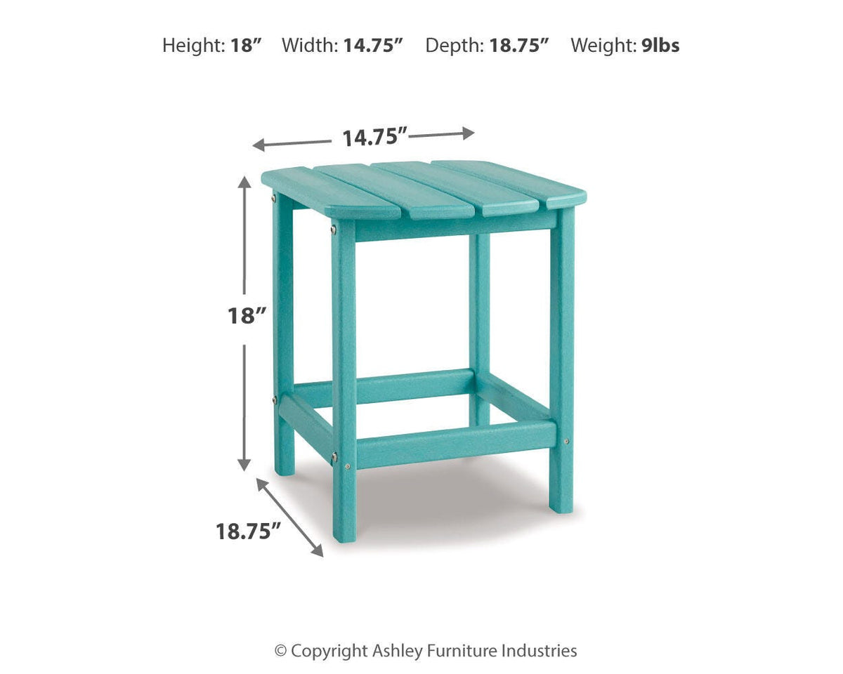Sundown Treasure Rectangular End Table