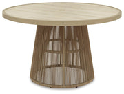 Orchard Beach Outdoor Dining Table