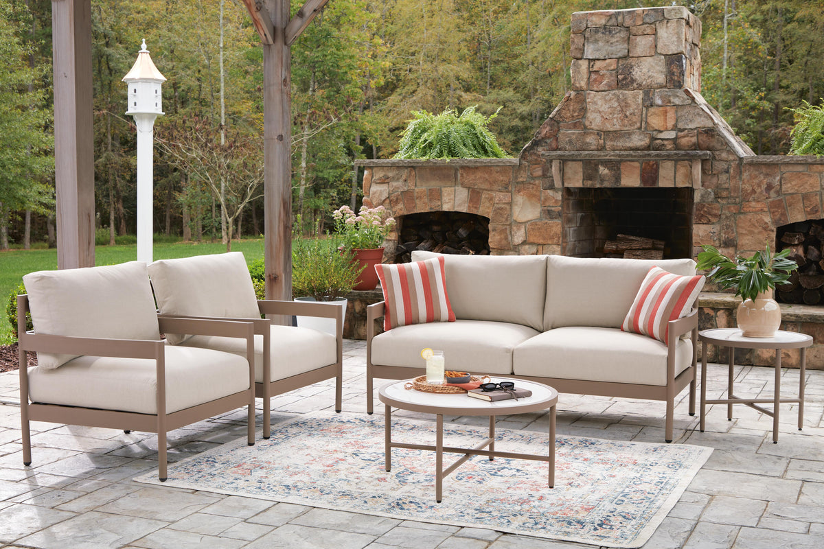 Bluff Trail Love/Chairs/Tables Set (5/CN)