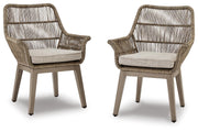 Beach Front Arm Chair With Cushion (2/CN) Nuvella®