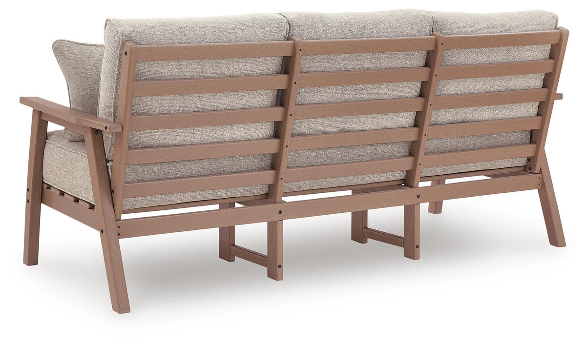 Grover Beach Outdoor Sofa with 2 Lounge Chairs