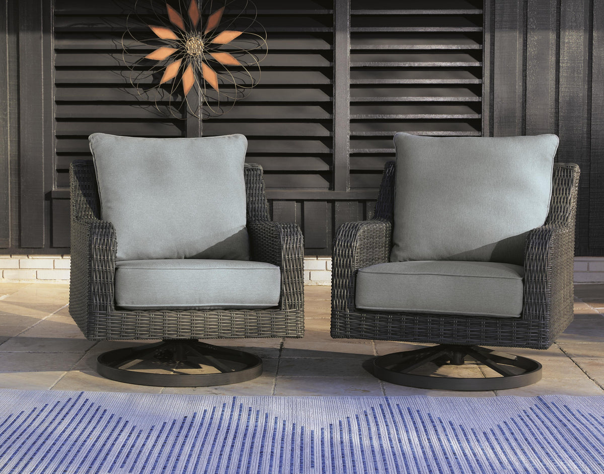 Elite Park Swivel Lounge w/ Cushion Nuvella®