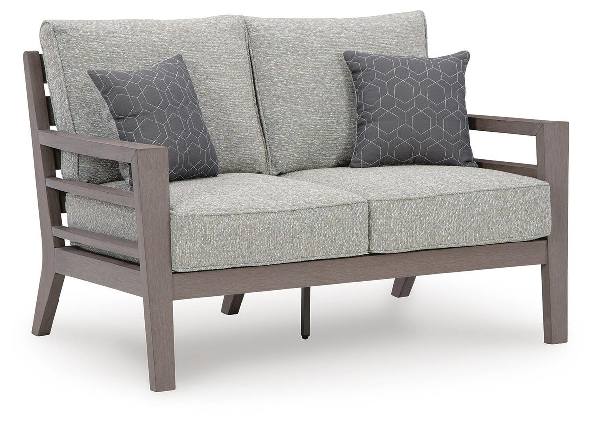 Hillside Barn Outdoor Sofa and Loveseat with Coffee Table