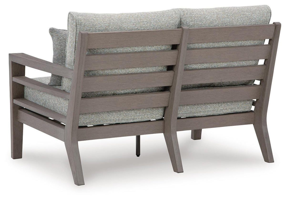 Hillside Barn Outdoor Sofa and Loveseat with Coffee Table
