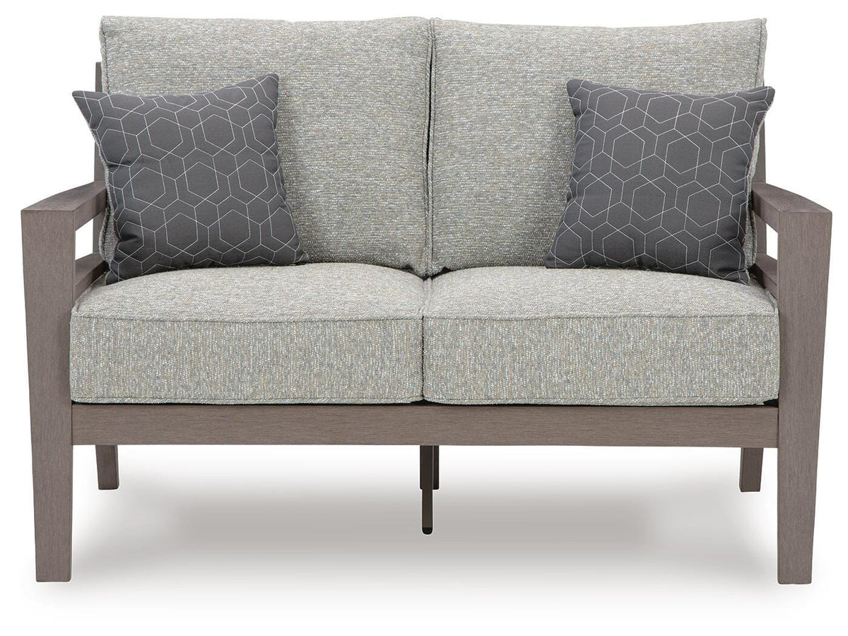 Hillside Barn Outdoor Sofa and Loveseat with Coffee Table