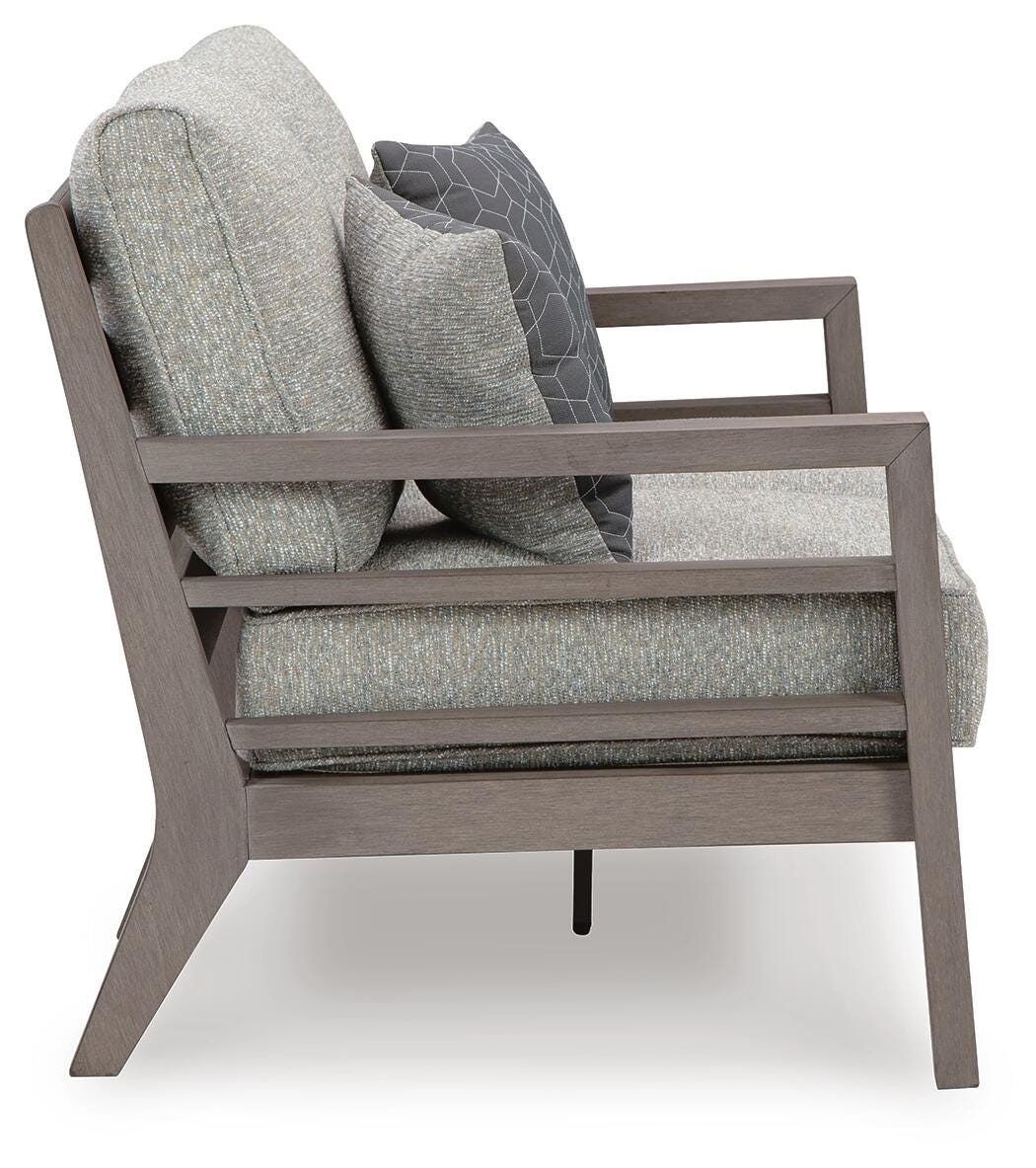 Hillside Barn Outdoor Sofa and Loveseat with Coffee Table