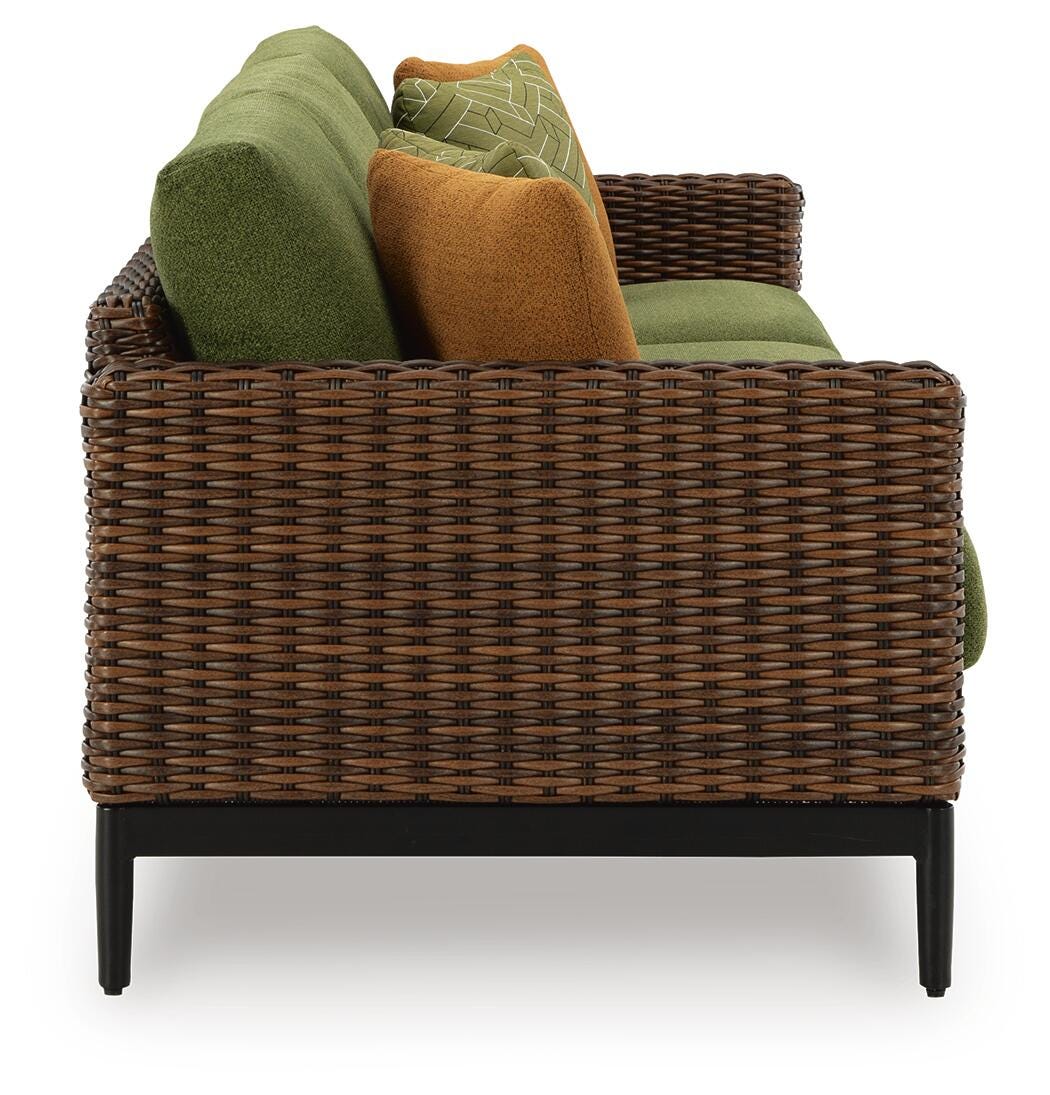 Horizon Hall Outdoor Sofa, 2 Lounge Chairs and 2 Ottomans