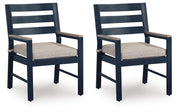 East Beach Arm Chair With Cushion (2/CN) Nuvella®