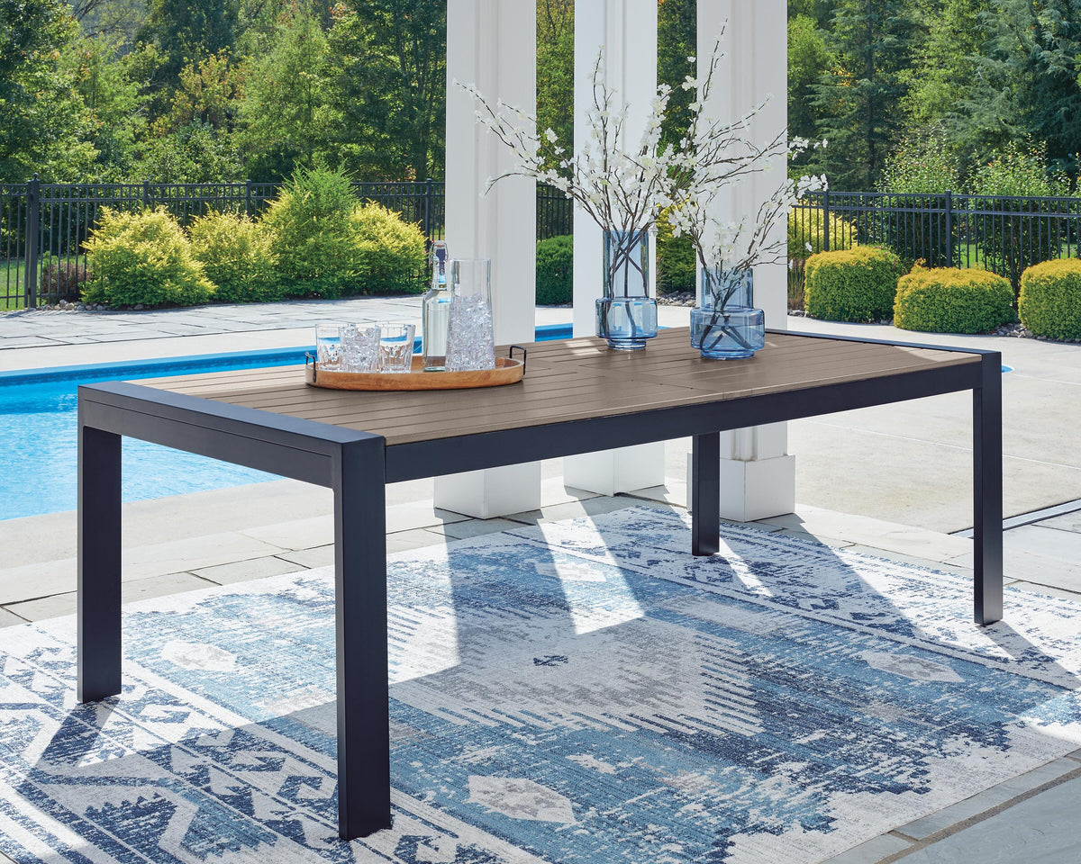 East Beach Outdoor Dining Table and 6 Chairs