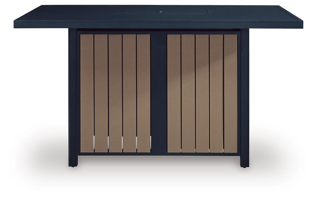 East Beach RECT Bar Table w/Fire Pit