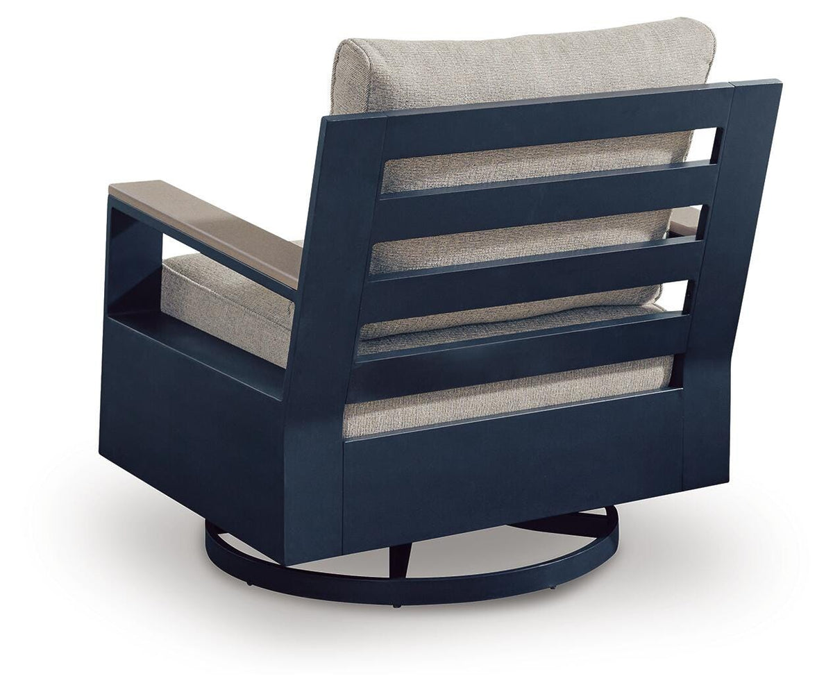 East Beach Swivel Glider Chair w/Cushion Nuvella®