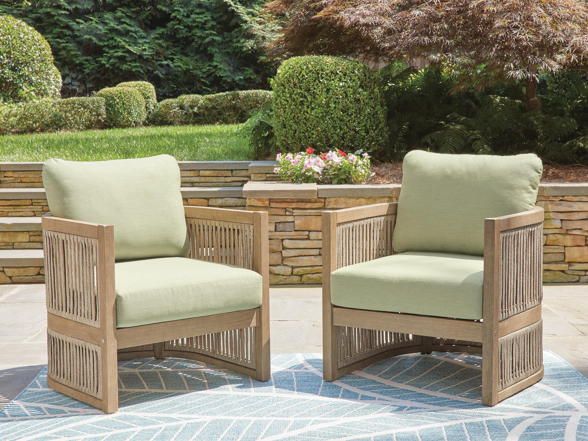 Serena Shores Lounge Chair w/Cushion (2/CN) Nuvella®