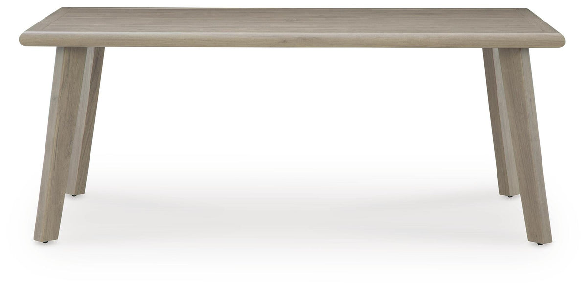 Cliff Trails RECT Dining Table w/UMB OPT