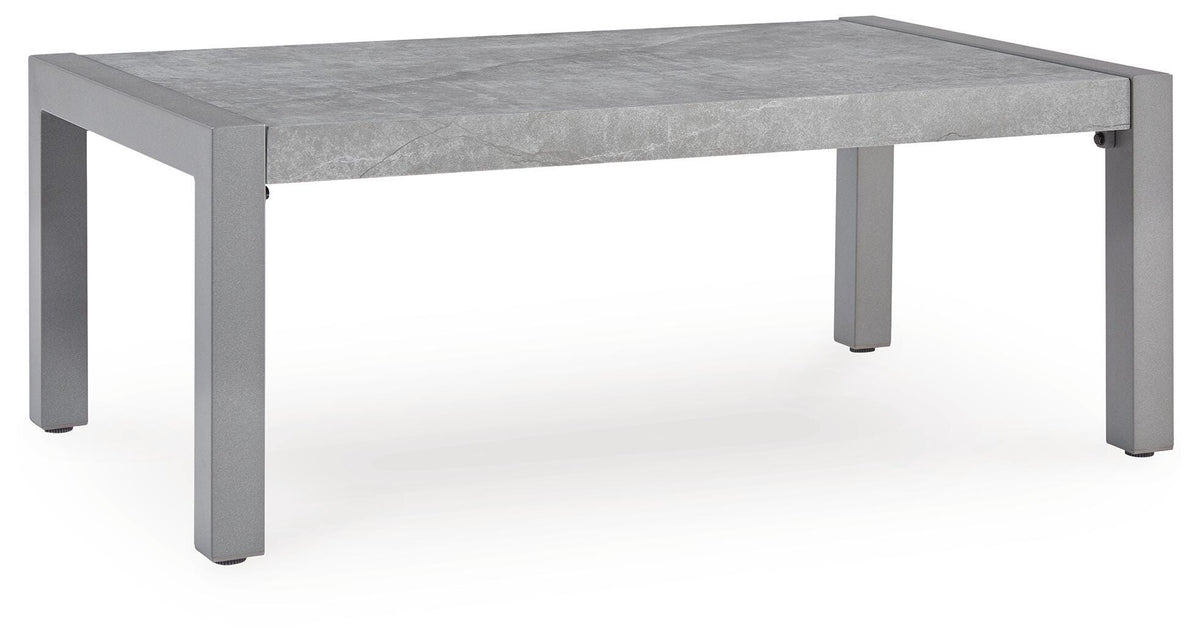 Hurley Park Outdoor Sofa, 2 Lounge Chairs and Coffee Table